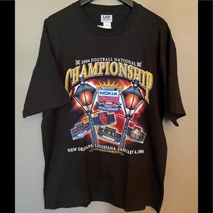 Graphic Tshirt LSU vs Oklahoma football